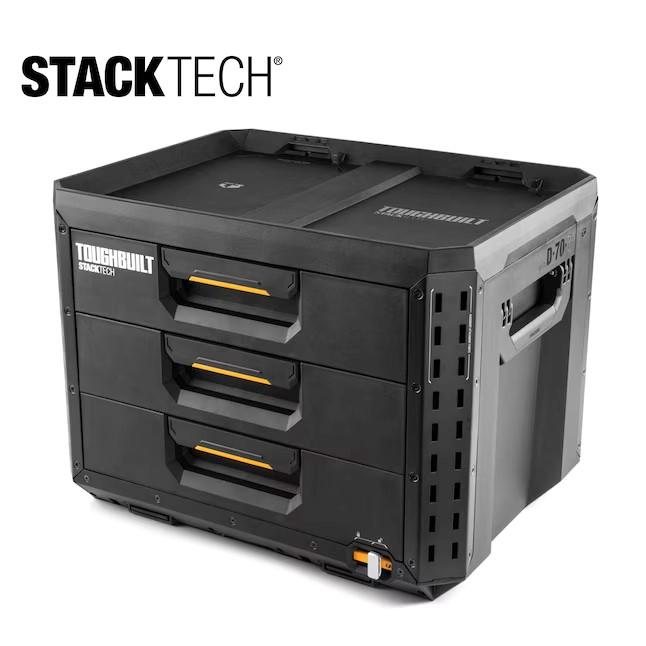 Toughbuilt | StackTech® - XL box na nářadí s 3zásuvkami