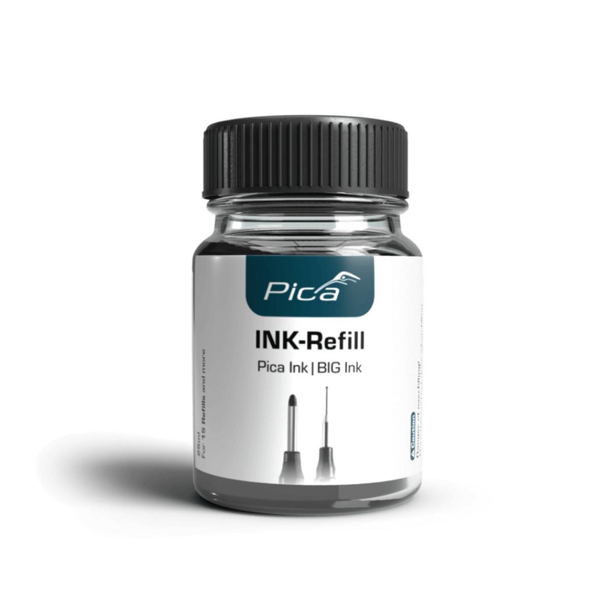 Pica | Inkoust pro plnění fixů Pica Ink a Pica Big Ink Barva: černá