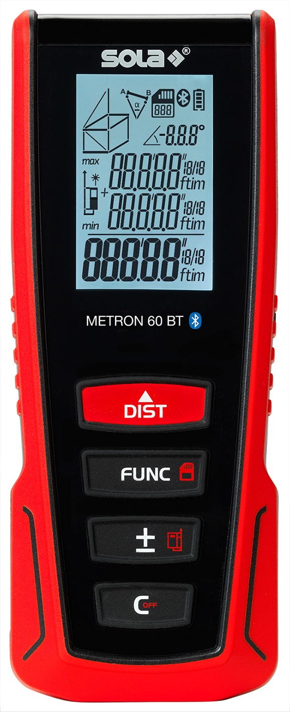 Sola | Laserový dálkoměr s Bluetooth METRON 60 BT