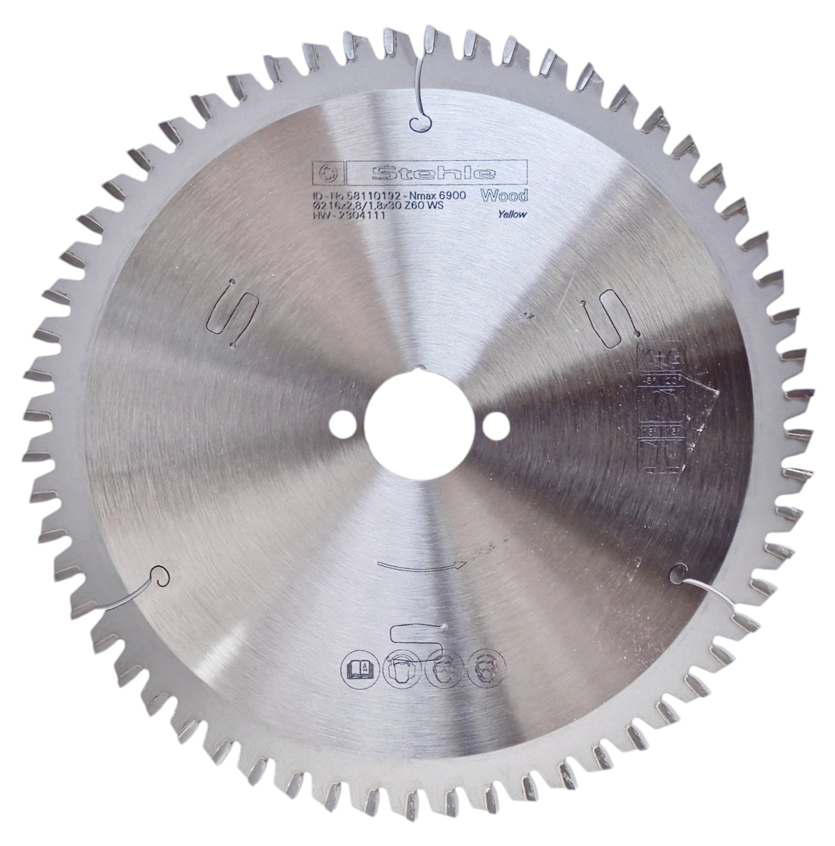 Stehle | Pilový kotouč na dřevo a dřevěné materiály ø 216/30 mm Z60 WZ/ATB -6° negativ