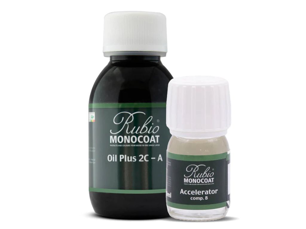 Rubio Monocoat Rubio | Oil Plus 2C Pure - bezbarvý olej s akcelerátorem Velikost balení: 390ml