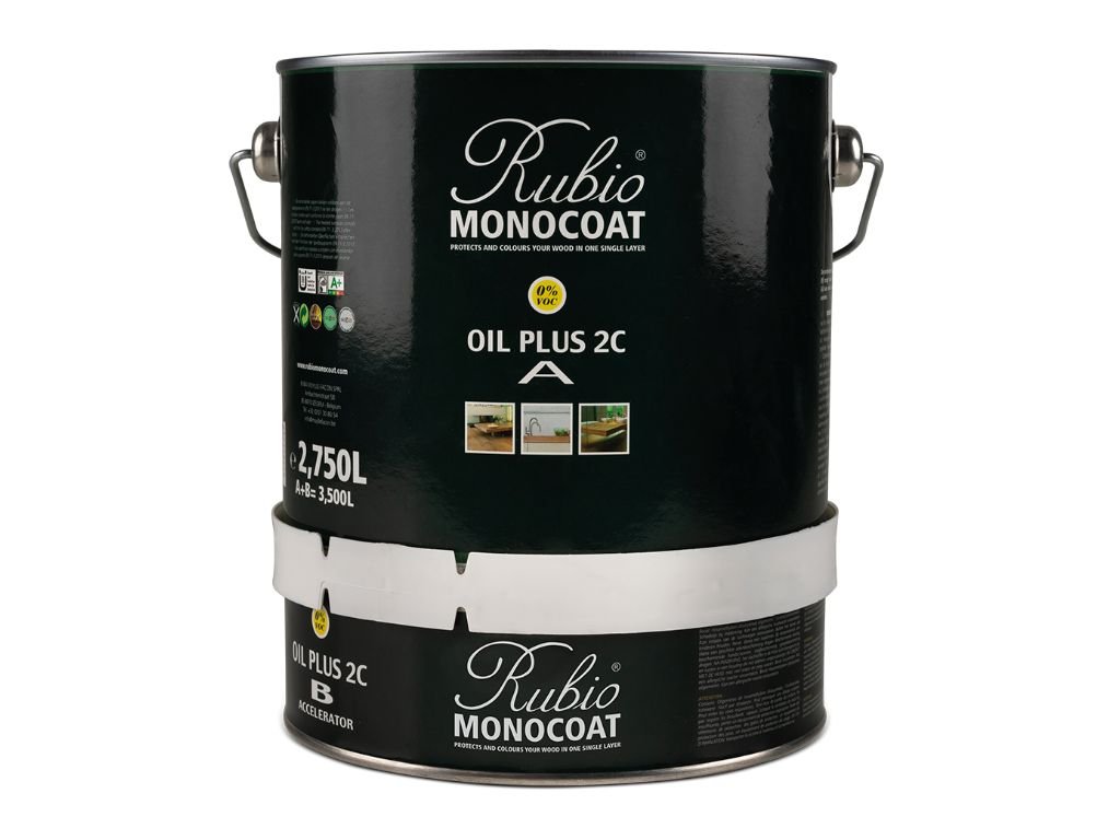 Rubio Monocoat Rubio | Oil Plus 2C probarvený olej s akcelerátorem - Charcoal Velikost balení: 3,5L