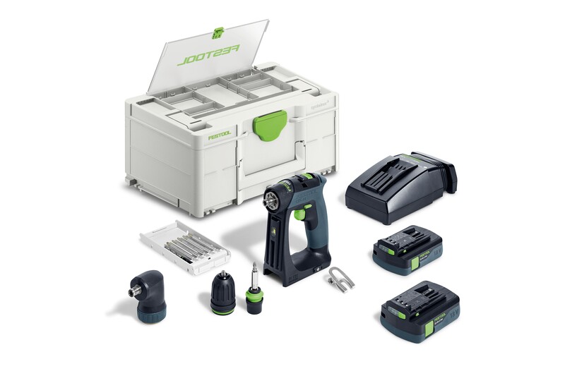 Festool | Akumulátorový vrtací šroubovák CXS 18V C - 3,0 - Set