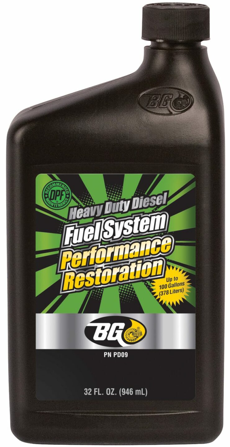 BG | PD09-N1Q1 Diesel Fuel System Performance Restoration 946 ml – silný čistič a dekarbonizace dieselového systému