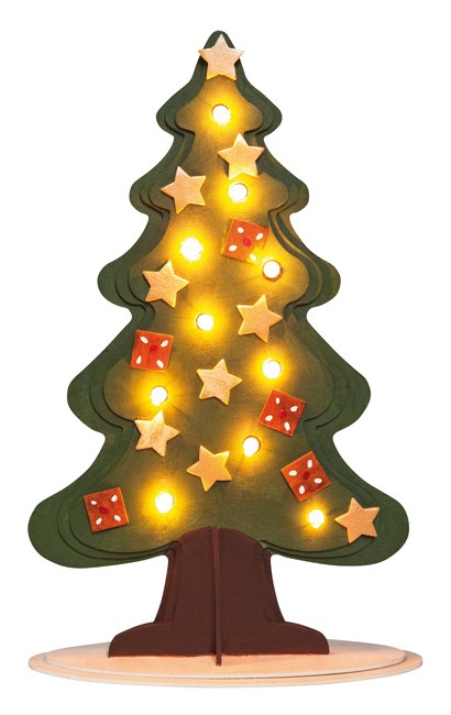 Pebaro | Dřevěná stavebnice – vánoční stromek