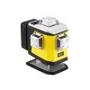 Nivel System CL5V – 4D křížový laser 4×360°, pohled zepředu na tělo a laserové moduly result
