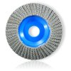 Diamantový lamelový brusný kotouč GENT DLE s pružnými lamelami pro začištění hran obkladů, dlažby a kamene