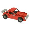 Pebaro dřevěná stavebnice sportovního auta – složený a obarvený model po dokončení