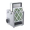 Filtrační sestava FLEX VAC 800-EC – HEPA H14 a hrubý filtr (pohled při výměně).