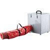 FLEX VAC 800-EC – odtah vzduchu s připojenou hadicí pro odvod mimo pracovní prostor.