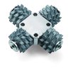 Plochá frézovací hlava FLEX FK-F II D80 M14 s 12 tvrdokovovými frézovacími kolečky