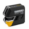 Zelený křížový laser ToughBuilt TB-H2-LL-M10-L2 s pracovním dosahem 10 m