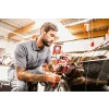 Profesionální leštění členité části automobilového laku aku leštičkou FLEX PXE 80 12-EC