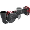 Aku úhlová minibruska FLEX LBE 76 12-EC C s krytem kotouče a kotoučem 76 mm
