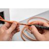 Pica Classic 533 Fine 0,7 mm při popisu tenkého kabelu v elektroinstalaci