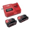 Flex | Univerzální rychlonabíječka CA 10,8/18,0 V | Univerzální pro včechny typy baterií Flex