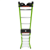 Little Giant King Kombo s nasazeným organizérem Quad Pod 2.0 v opěrné poloze