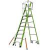 Little Giant - Pojízdný plošinový žebřík s klecí Safety Cage 2.0 (model 8, počet schodů 8/226 cm)