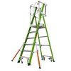 Little Giant - Pojízdný plošinový žebřík s klecí Safety Cage 2.0 (model 6, počet schodů 6/170 cm)
