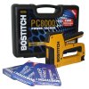 bostitch agrafatrice a mano pc8000 t6 kit 6 14mm in un cofanetto