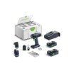 Festool | Akumulátorový vrtací šroubovák T 18+3 HPC 4,0 I-Set v systaineru