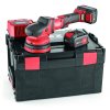 FLEX | Aku-excentrická leštička s nuceným pohonem XCE 8 125 18,0 V | set
