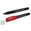 Pica Classic 534 červený permanentní popisovač s kulatým hrotem 1 mm