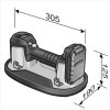 Flex | VLP 18.0 C – aku vakuová přísavka 18 V Grabo rozměry