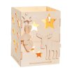 Pebaro | Dřevěná stavebnice – vánoční svícen los/houba